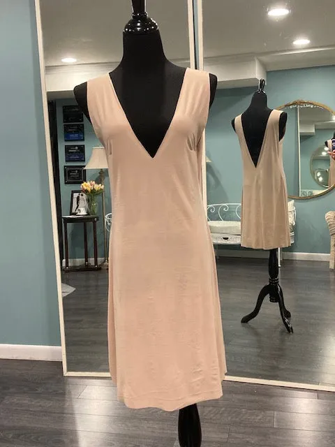 Lizzy Slip Sleeveless V-Neck Slip - Reclamation Style - Dress Length