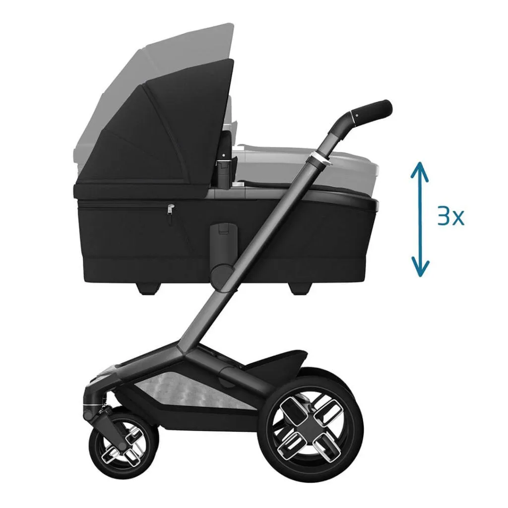 MAXI COSI Fame Stroller - Twillic Black