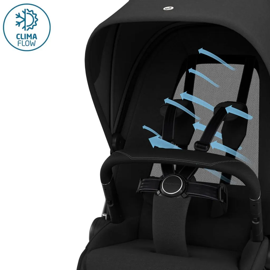 MAXI COSI Fame Stroller - Twillic Black
