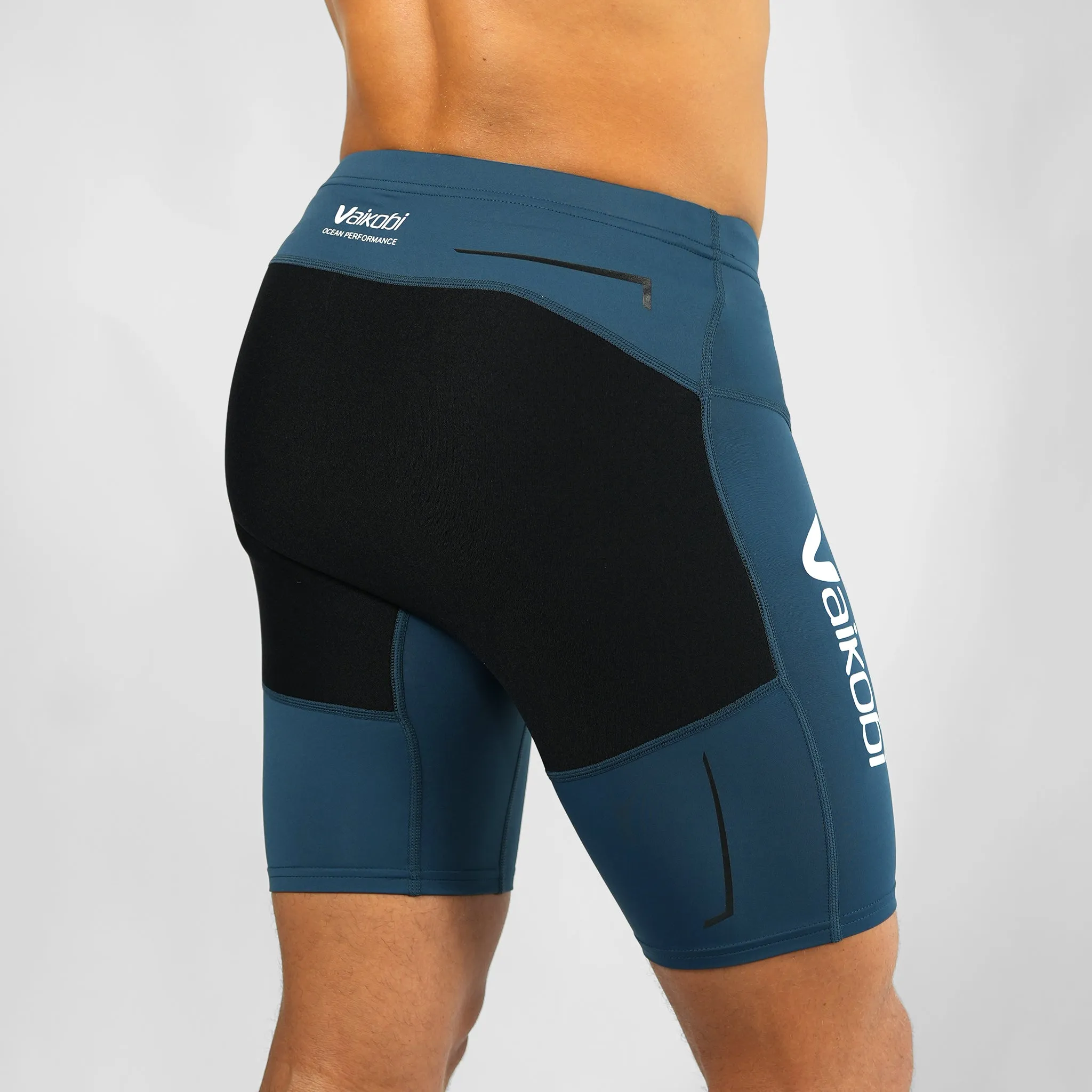 Men's UV Paddle Shorts - Ocean Blue