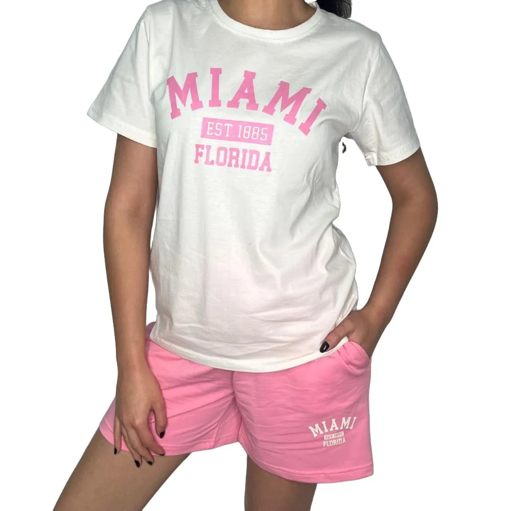Miami shorts set