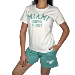 Miami shorts set