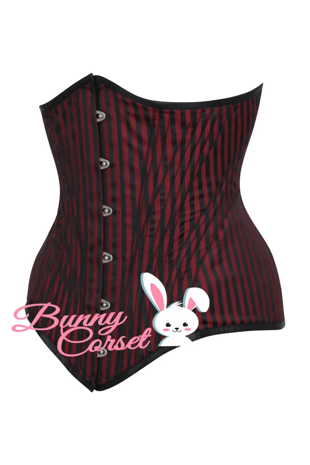 Miles Maroon Underbust Corset