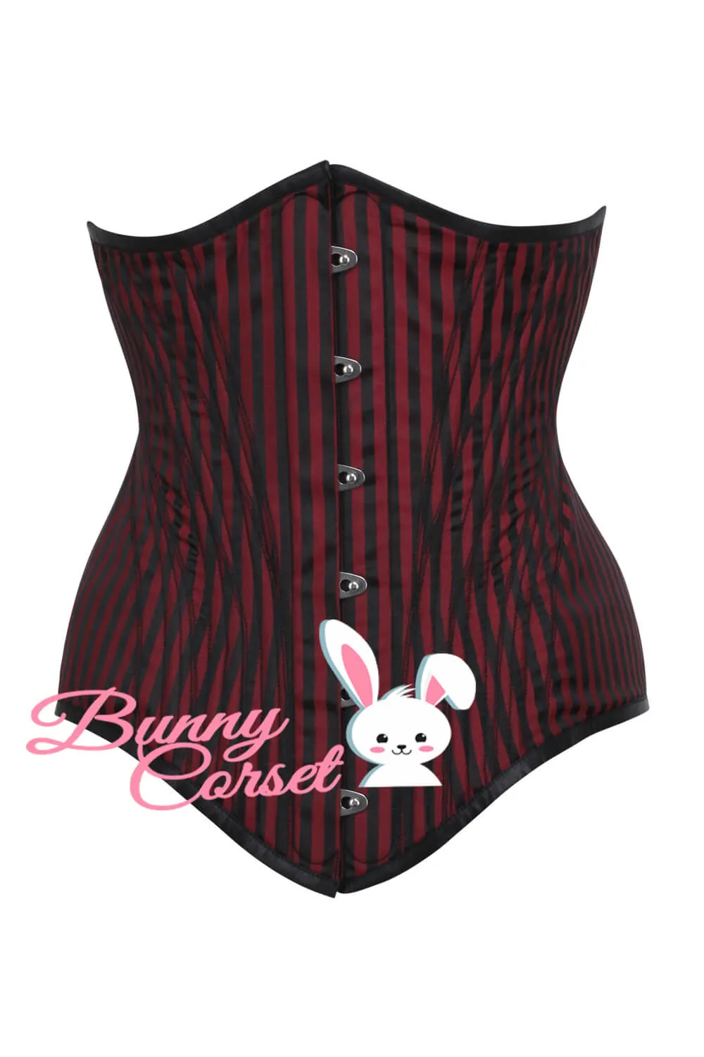 Miles Maroon Underbust Corset
