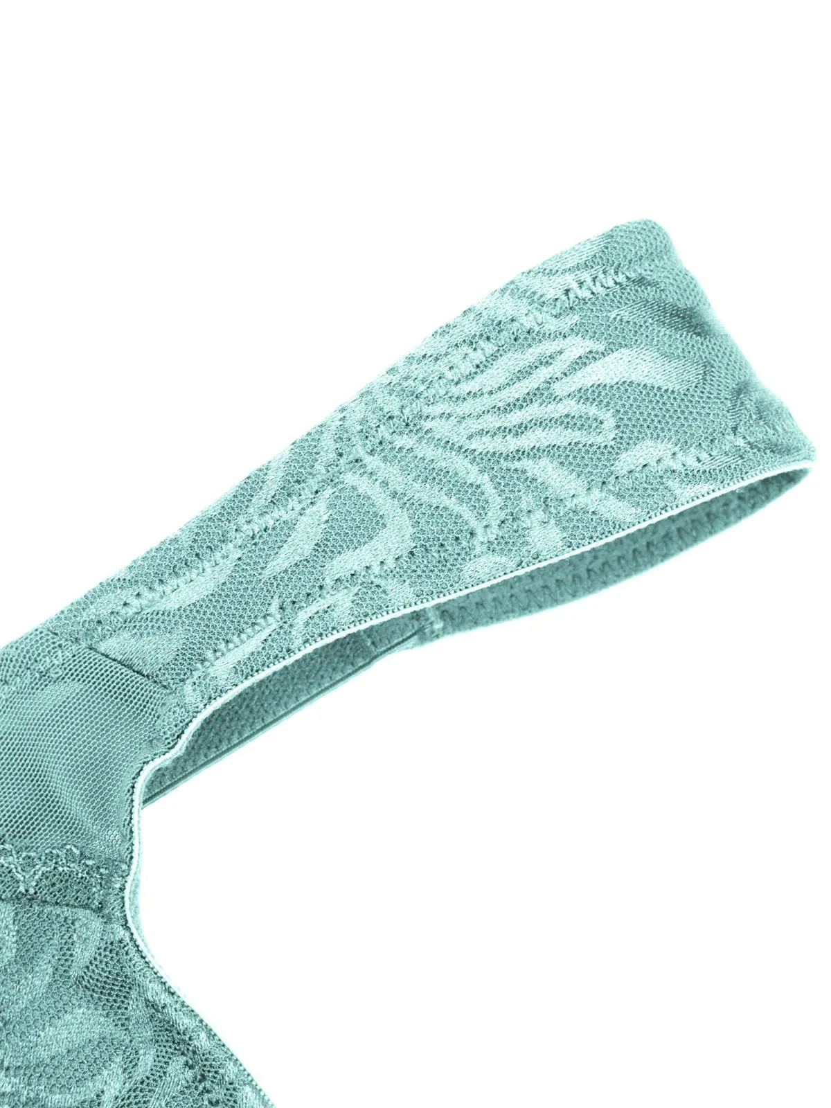 Minimizer Full Coverage Bra Non Padded Wire-free Mint Green