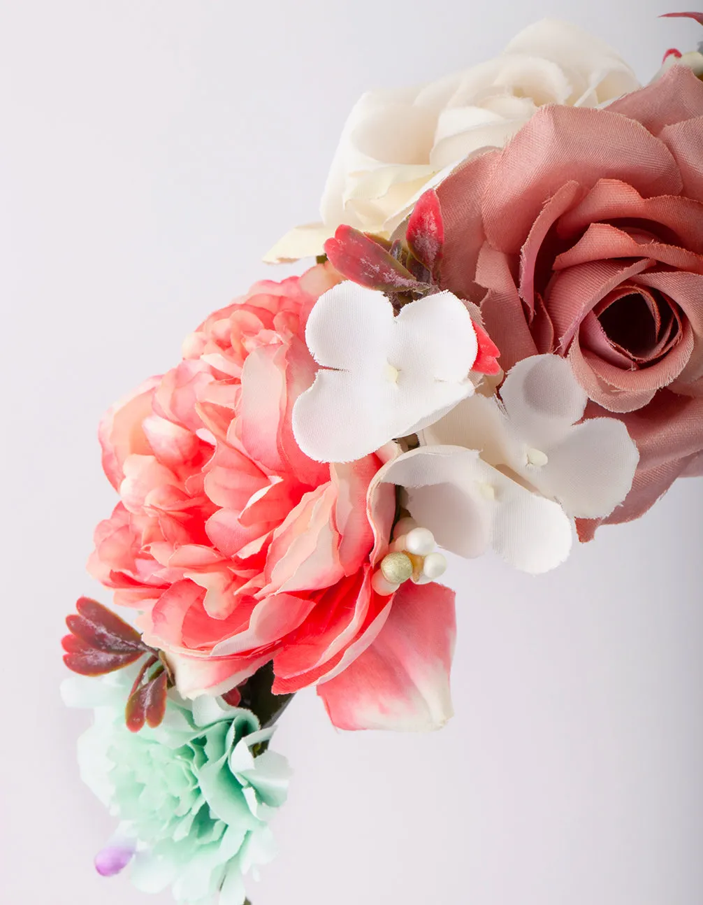Mixed Flower Halo