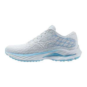 Mizuno Wave Inspire 20 (Womens) - Light Blue/ White