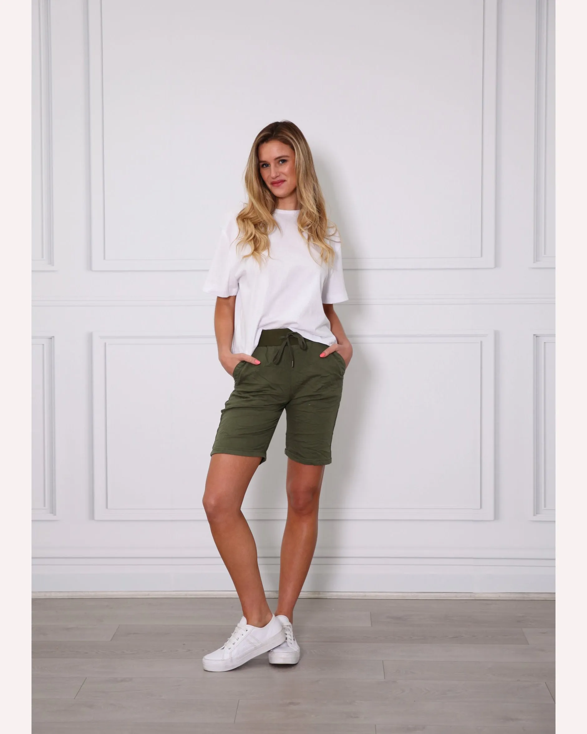 Monaco Jeans Riley Short - Khaki