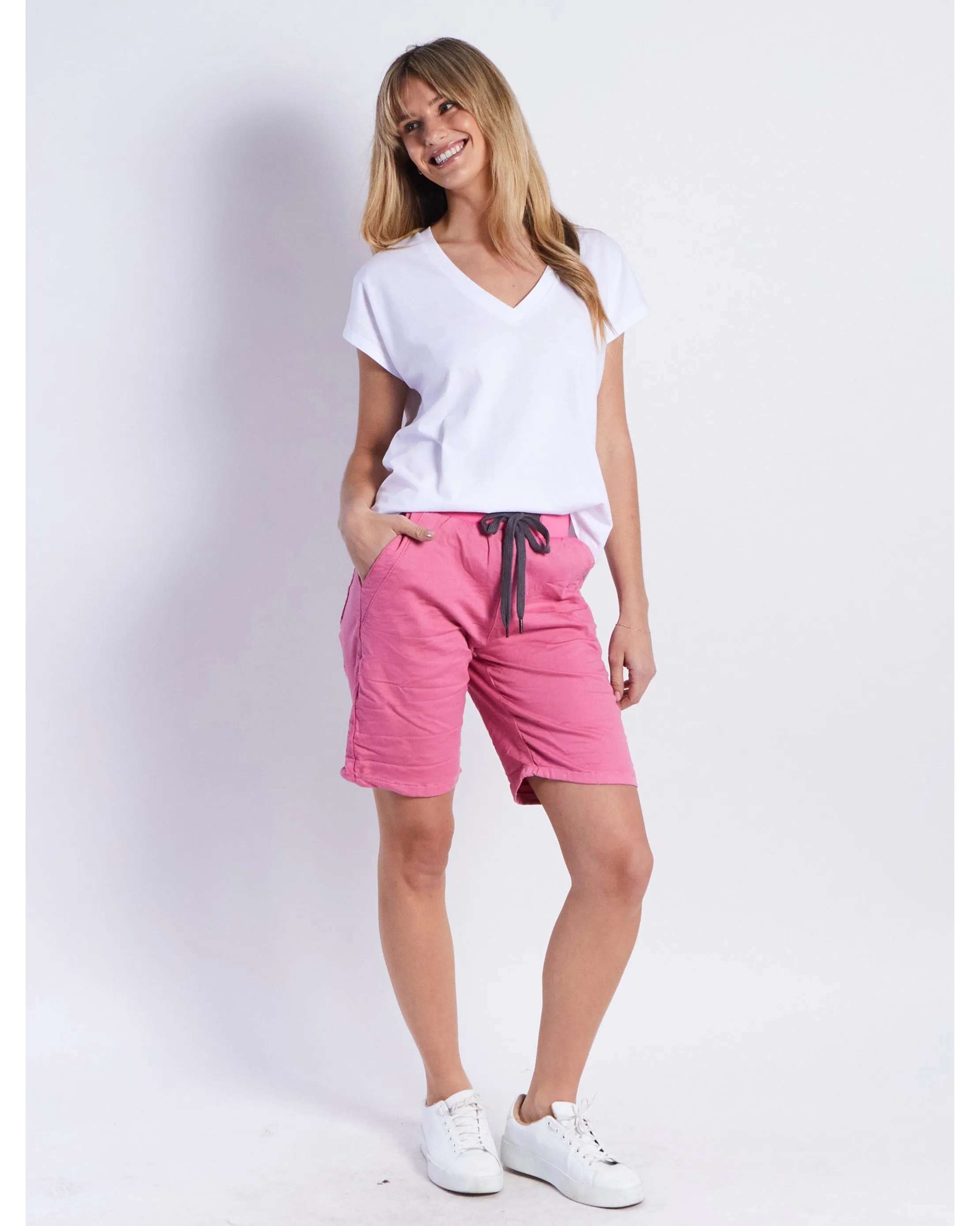 Monaco Jeans Riley Short - Pink