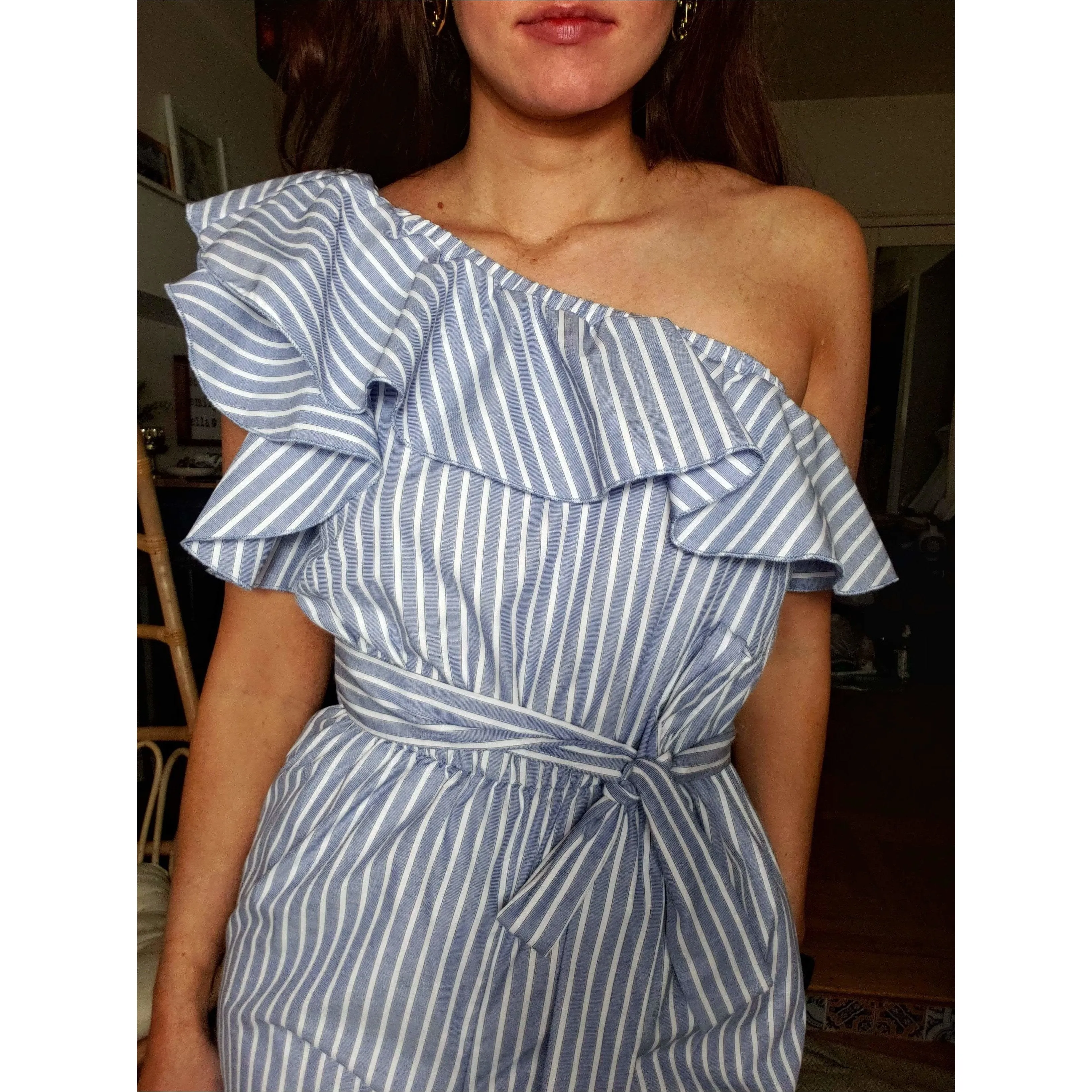 Montauk One Shoulder Jumpsuit