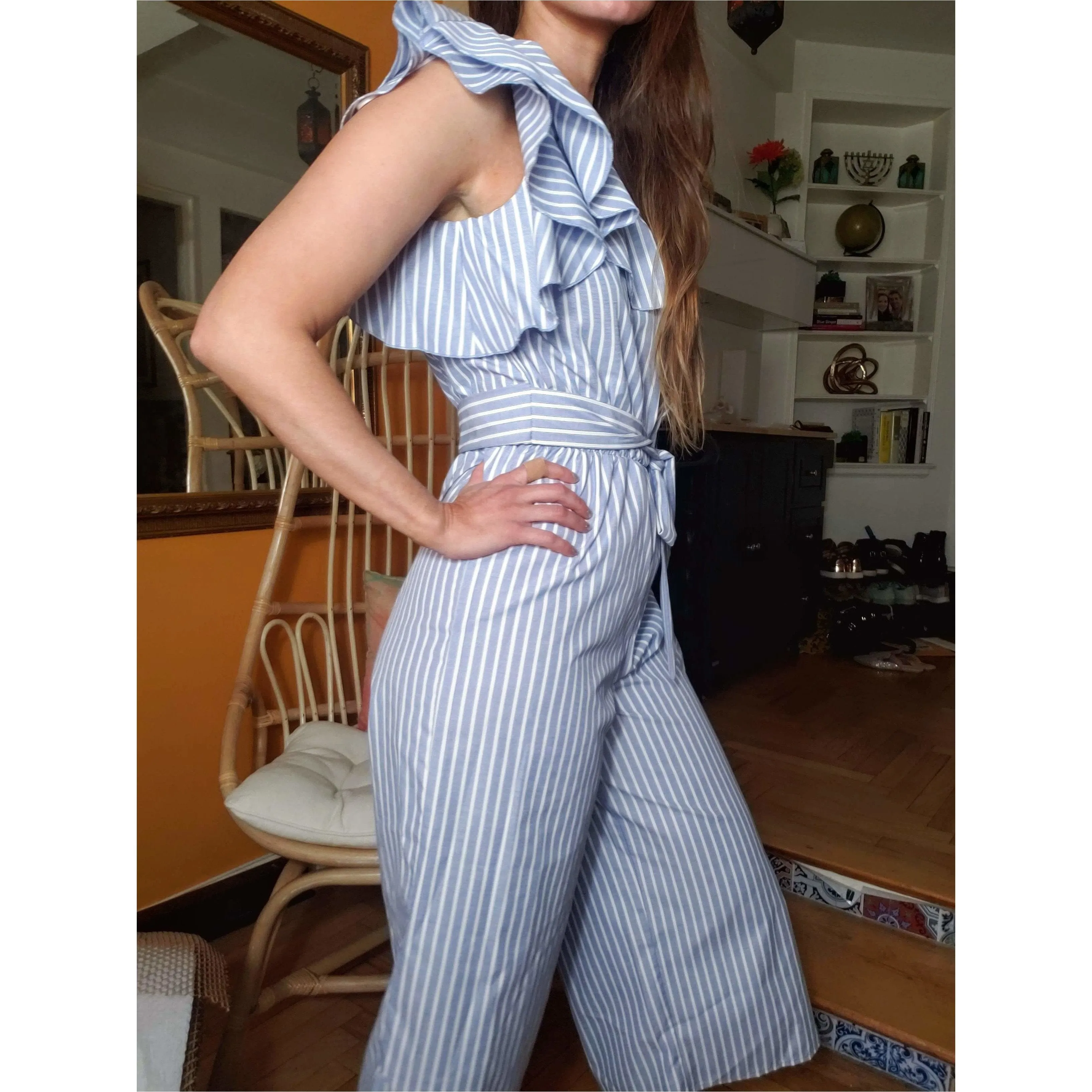Montauk One Shoulder Jumpsuit