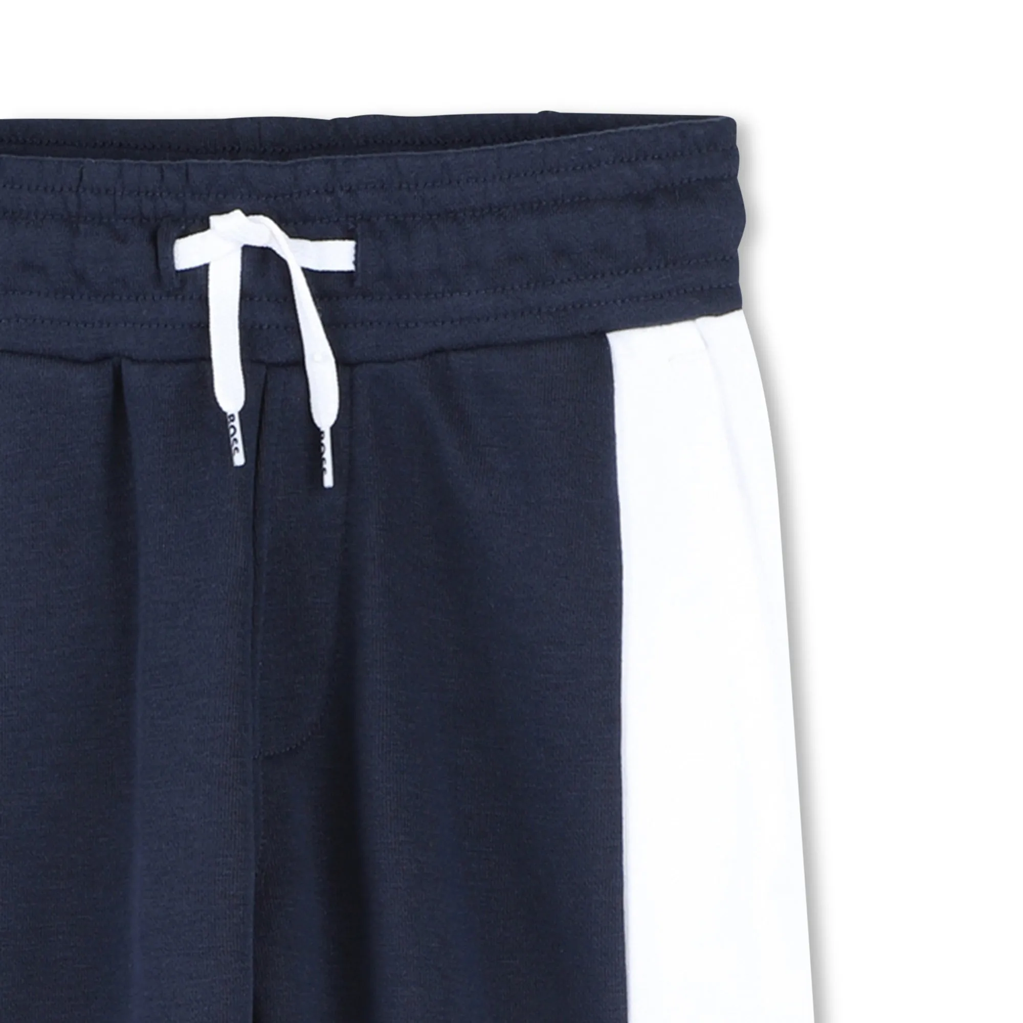 Navy Cotton Jogging Bottoms