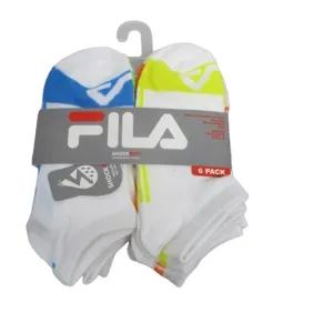New FILA 6PK SOCKS KIDS' 6-8 Shoe Size 10.5-4! Retails $18 