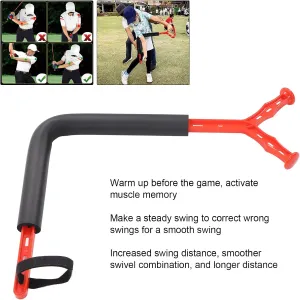 NEW Golf Swing Motion Trainer, Golf Swing Training Aid Golf Wrist Hinge Trainer Golf Swing Motion Trainer Posture Corrector Training Equipment(red)
