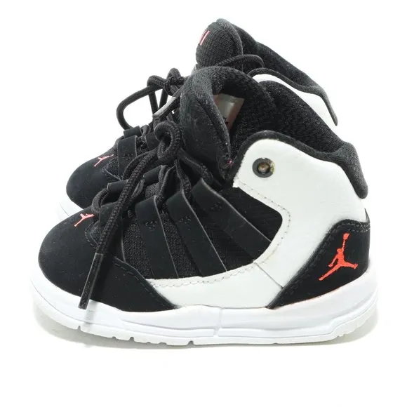 Nike Air Jordan Max Aura Toddler US4C UK3.5 EUR19.5 CM10 Black White Red