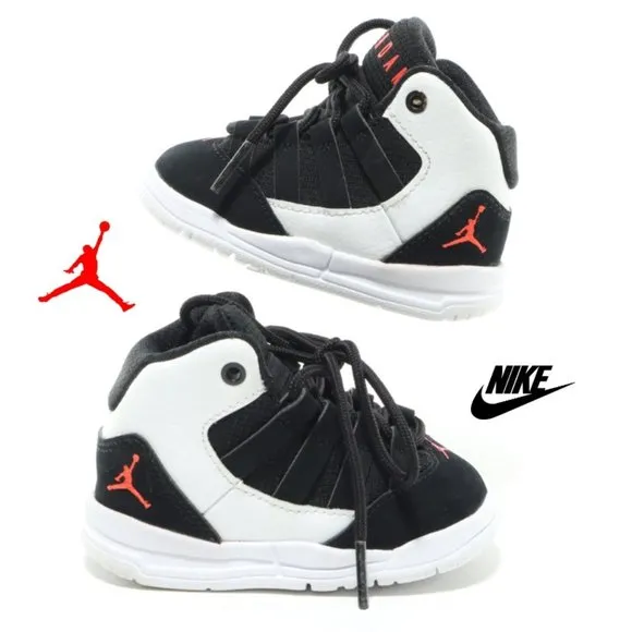 Nike Air Jordan Max Aura Toddler US4C UK3.5 EUR19.5 CM10 Black White Red