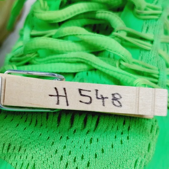 Nike Air Max 2015 Gs Voltage Green Lace Up Running Shoes H548