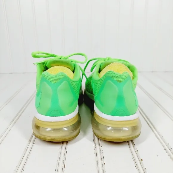Nike Air Max 2015 Gs Voltage Green Lace Up Running Shoes H548
