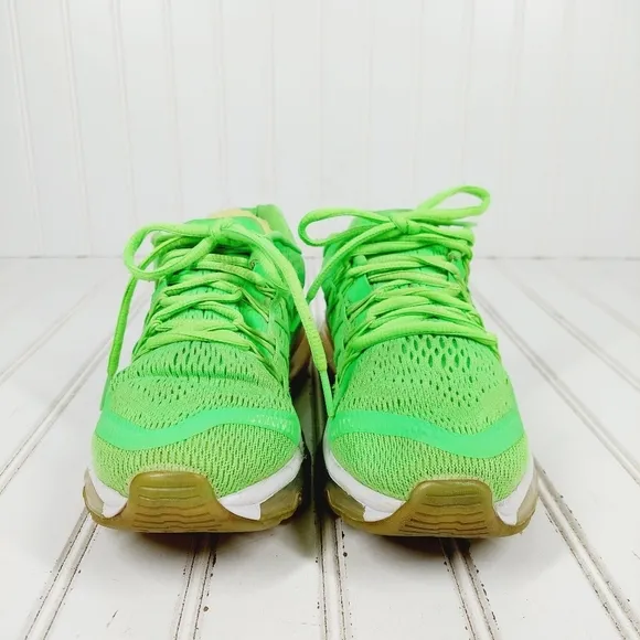 Nike Air Max 2015 Gs Voltage Green Lace Up Running Shoes H548