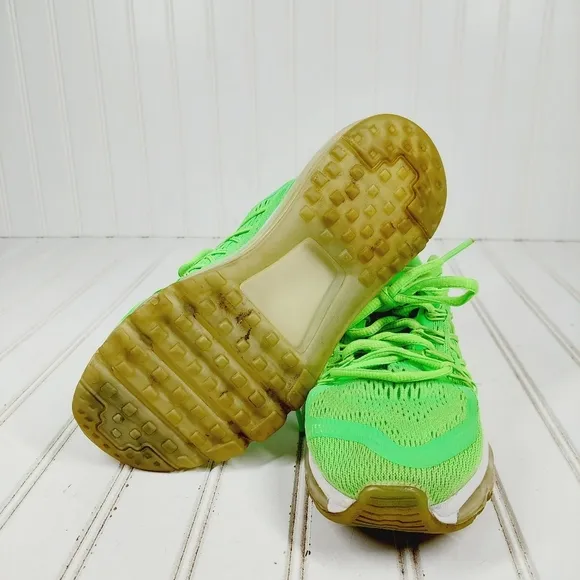 Nike Air Max 2015 Gs Voltage Green Lace Up Running Shoes H548