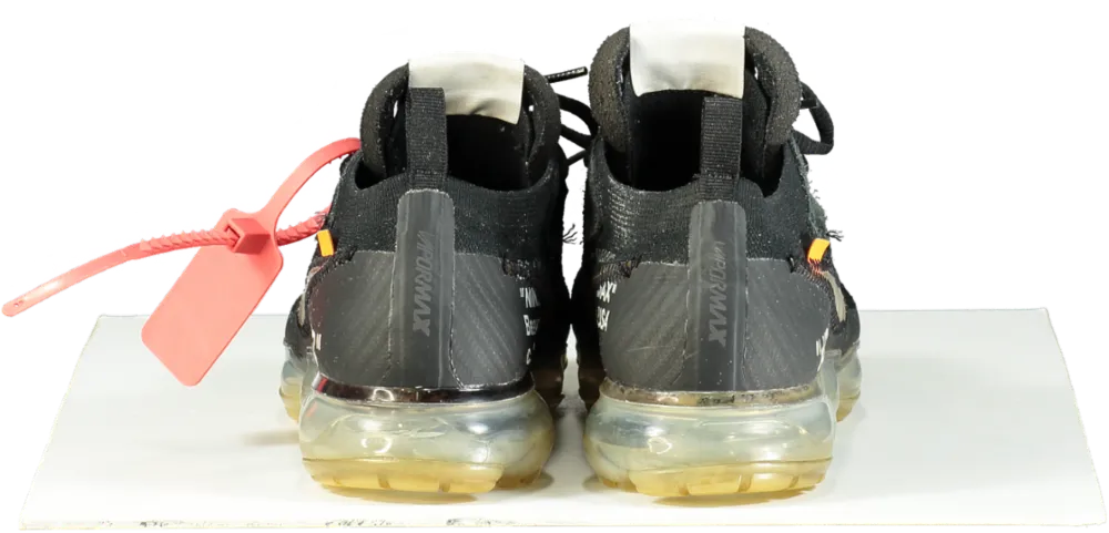 Nike Black Off White Air Vapormax Trainers UK 7