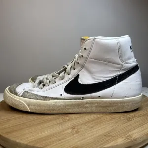 Nike Blazer Mid '77 Mens Size 8 White Athletic Casual Shoes Sneakers BQ6806-100