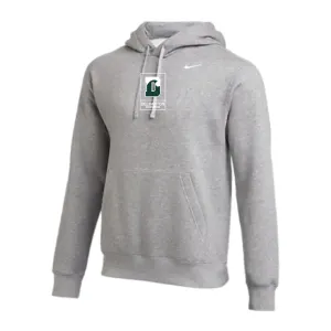 Nike Club Fleece Square D Hoodie - Dark Grey