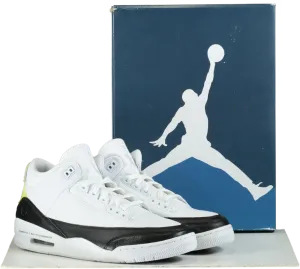 Nike DA3595 White/Black Air Jordan 3 Retro SP Trainers UK 12 👟