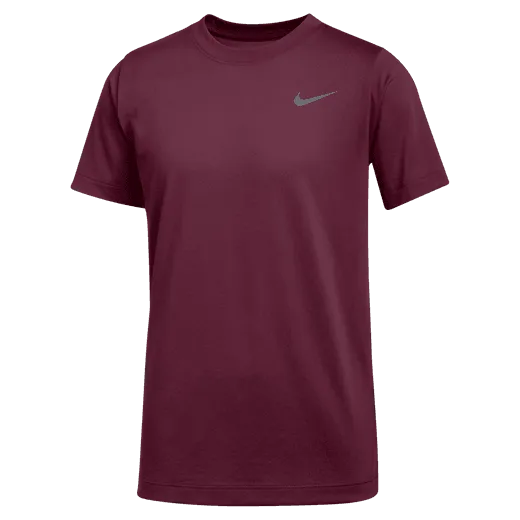 Nike Kid's Team Legend Short Sleeve Crew (Standard Fit)
