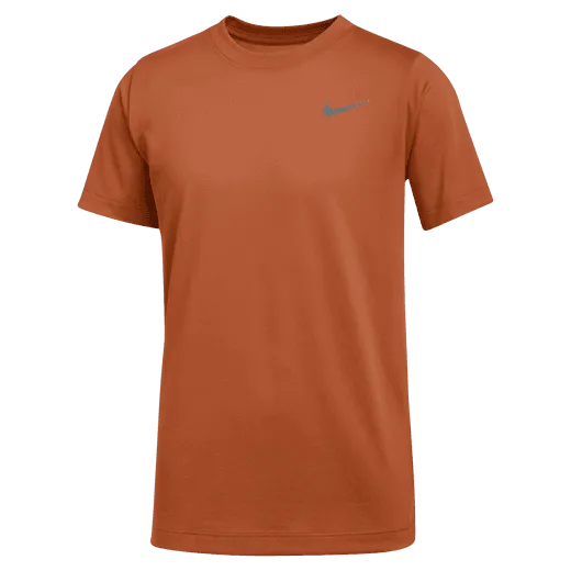 Nike Kid's Team Legend Short Sleeve Crew (Standard Fit)
