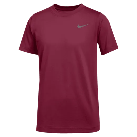 Nike Kid's Team Legend Short Sleeve Crew (Standard Fit)