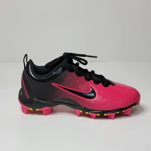 NIKE Pink and black Hyperdiamond FastFlex Softball/ soccer cleats shoes …