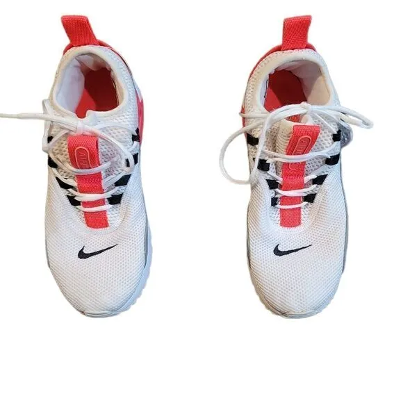 Nike Air Max White/Hot Pink/ Women Sneakers.