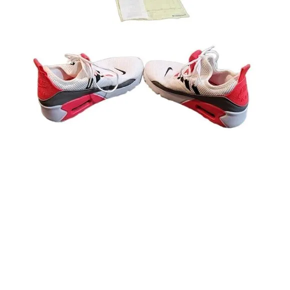 Nike Air Max White/Hot Pink/ Women Sneakers.