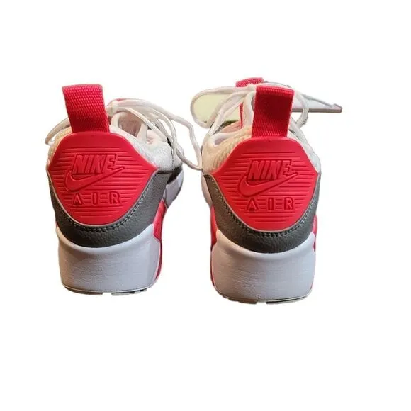 Nike Air Max White/Hot Pink/ Women Sneakers.