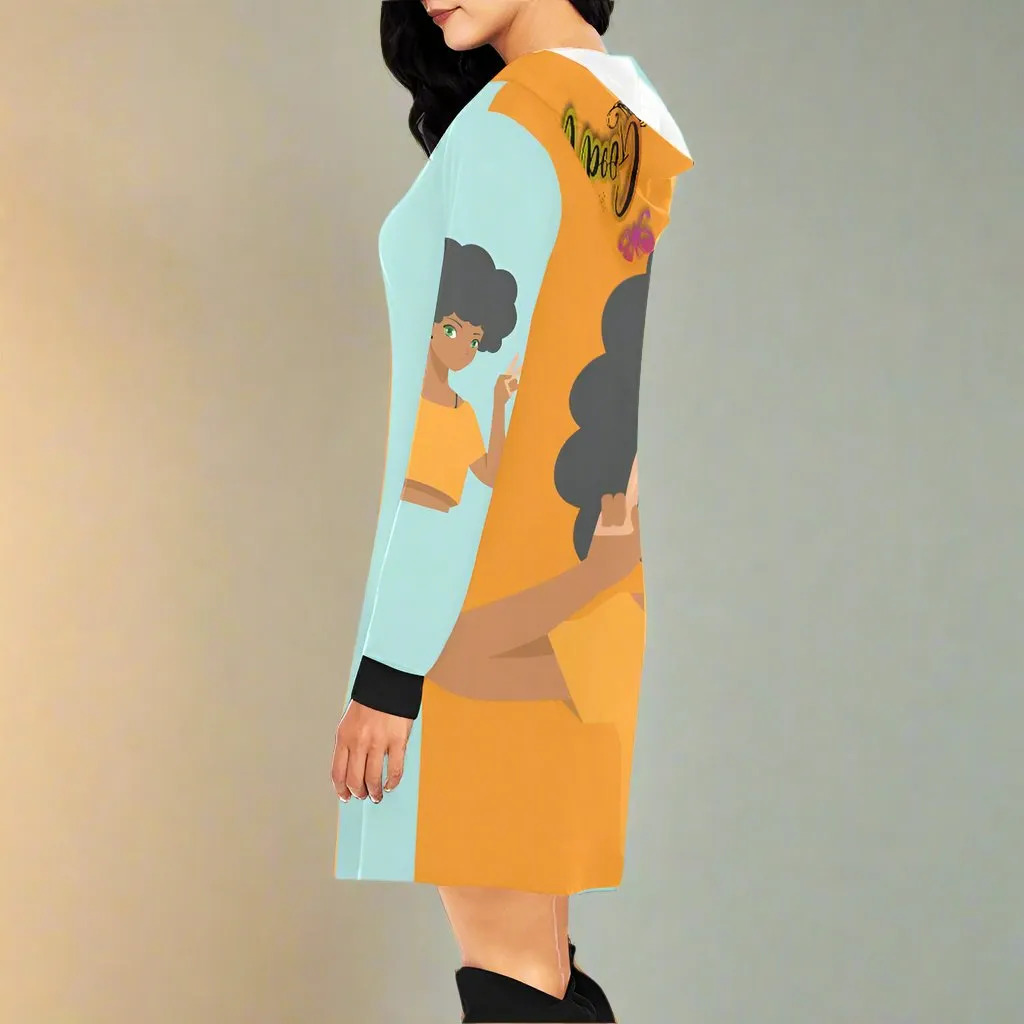 Now Accepting Good Vibes Hoodie Mini Dress