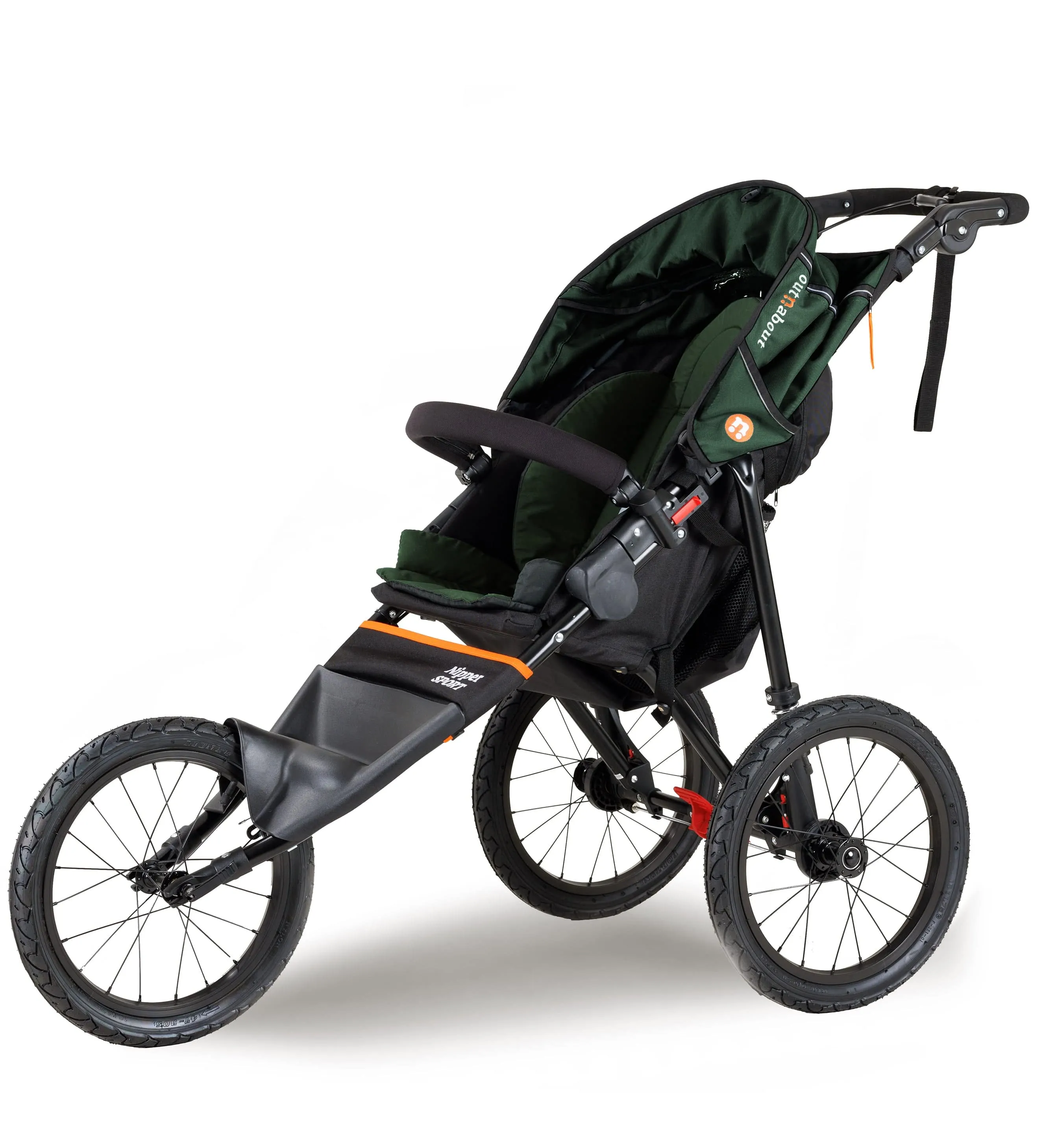 Out n About Nipper Sport V5 Single Pushchair - Sycamore Green