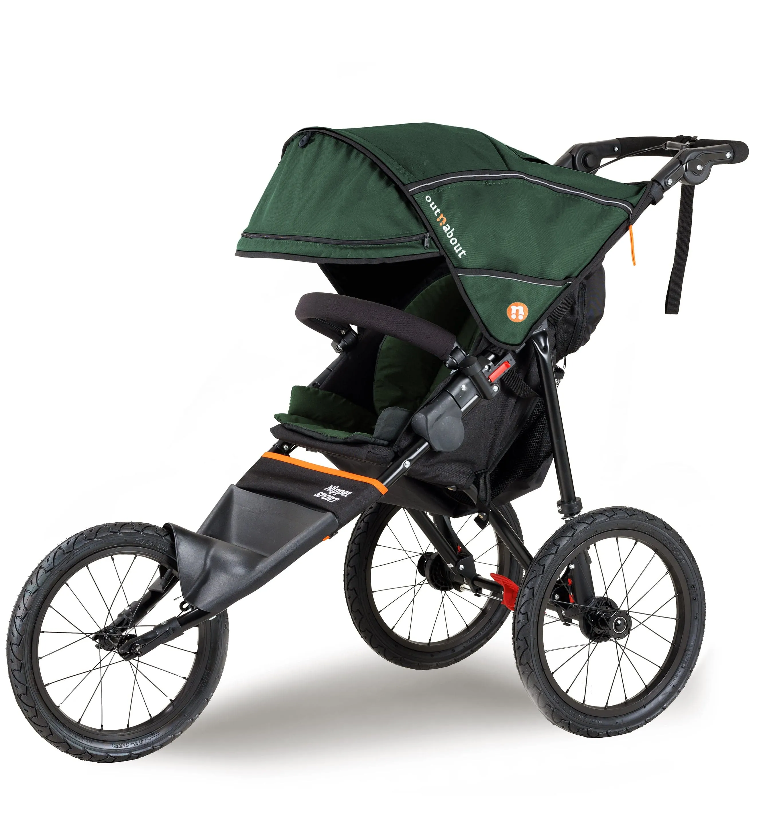 Out n About Nipper Sport V5 Single Pushchair - Sycamore Green
