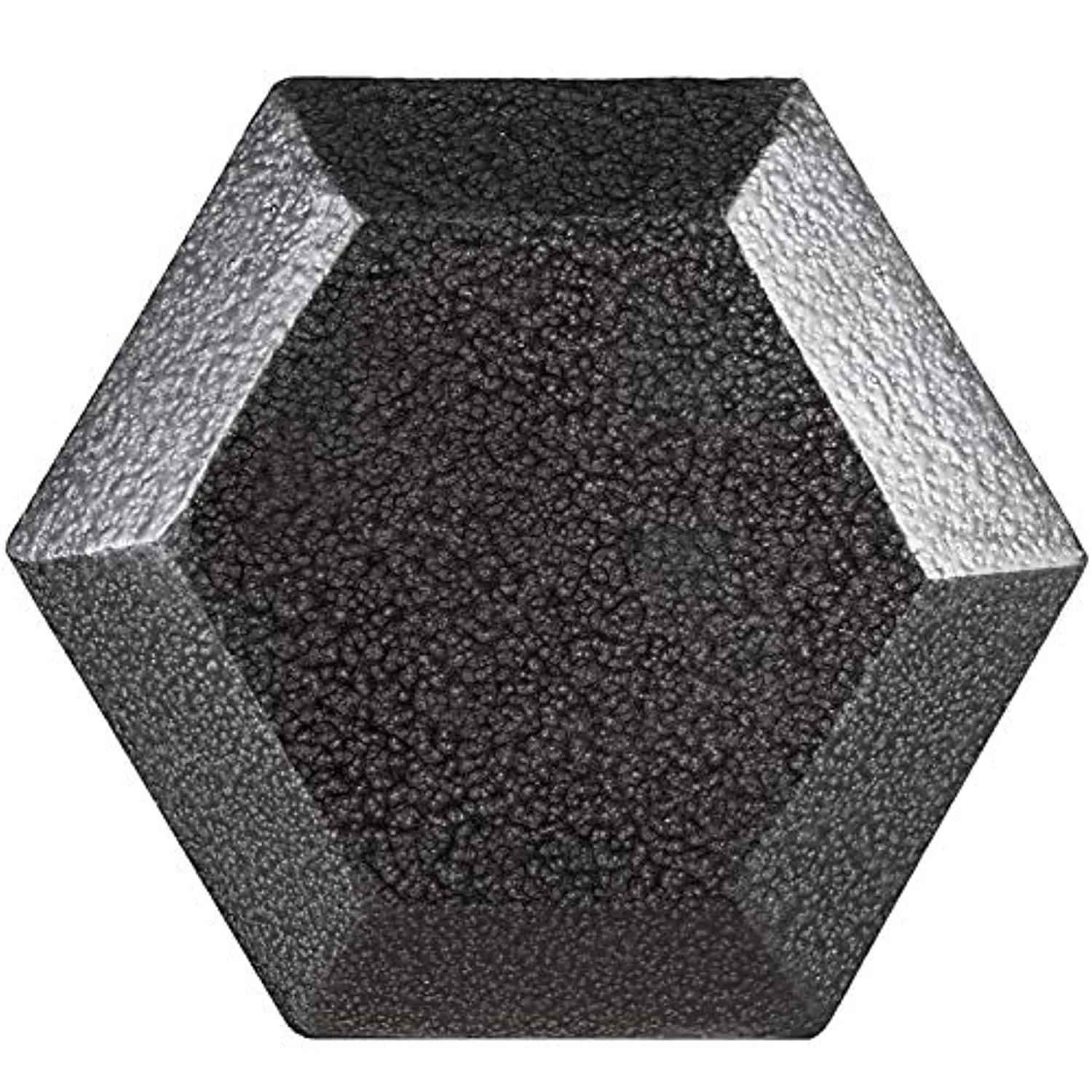 papababe Cast Iron Dumbbells, Free Weights Hex Dumbbells with Hammer Coating, Multi-Select Weights Available, Solid