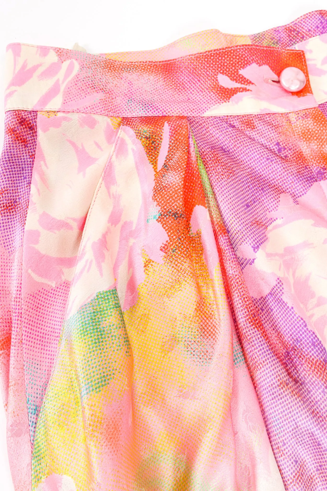 Parallèle Floral Silk Three-Piece Leisure Set
