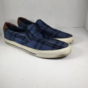 Polo by Ralph Lauren Vaughn Slip On Sneakers Blue/Black Size 14