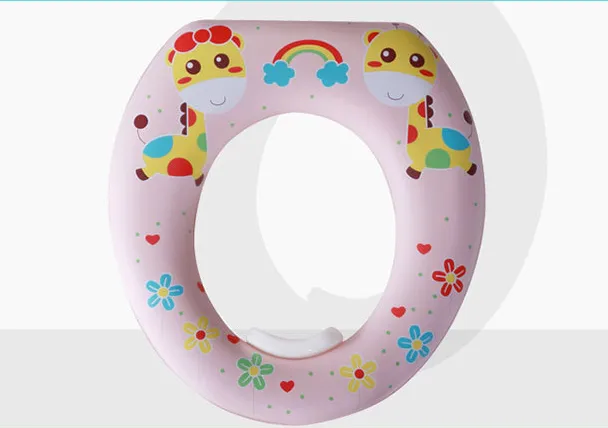 Potty Training Toilet Seat Thick Comfortable Foam Padded Baby Toddler Child