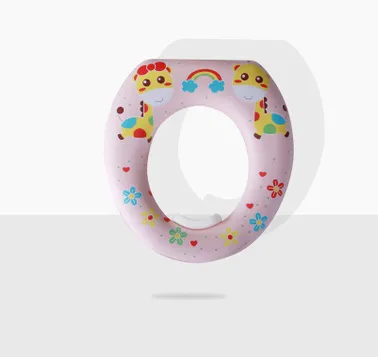 Potty Training Toilet Seat Thick Comfortable Foam Padded Baby Toddler Child