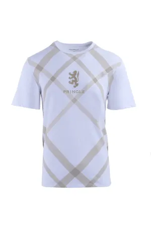 Pringle Mens Atlas Short Sleeve Tee White