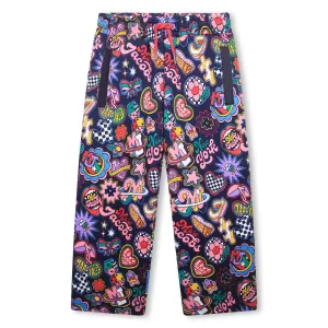 Print Fleece Pant