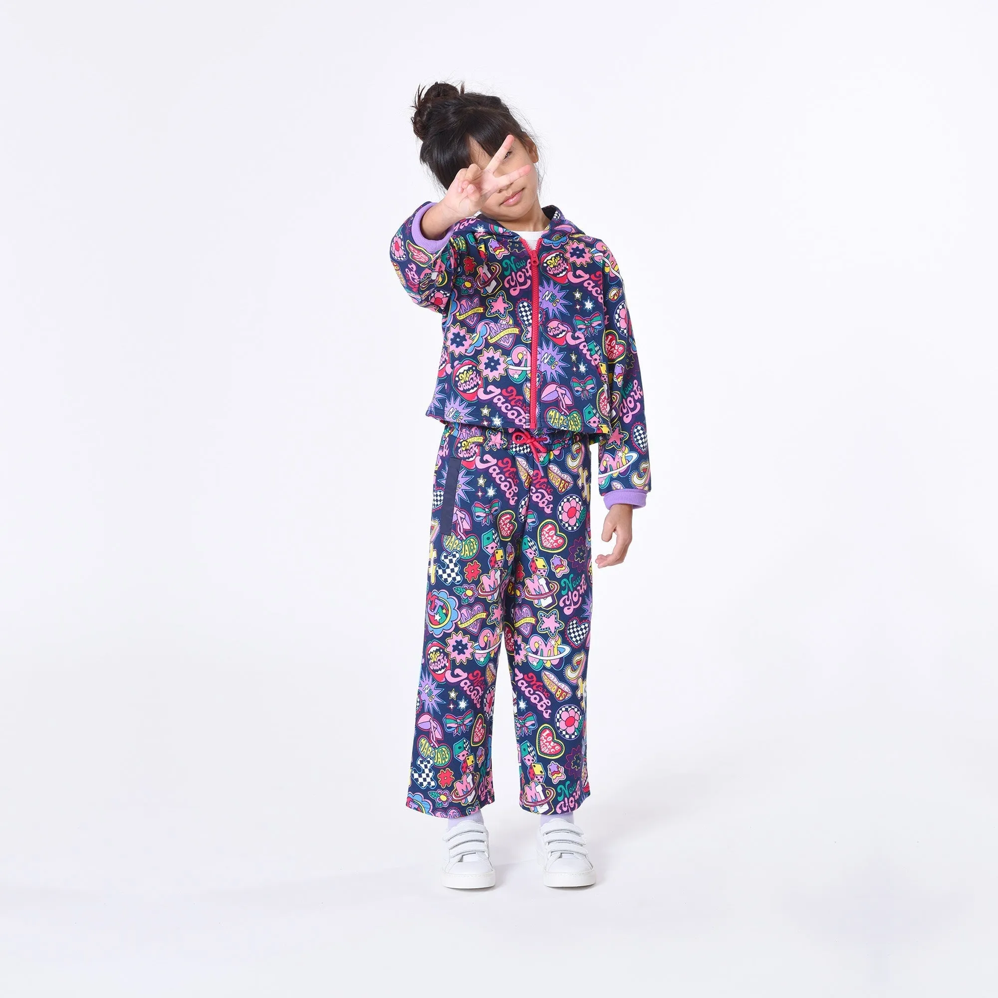 Print Fleece Pant