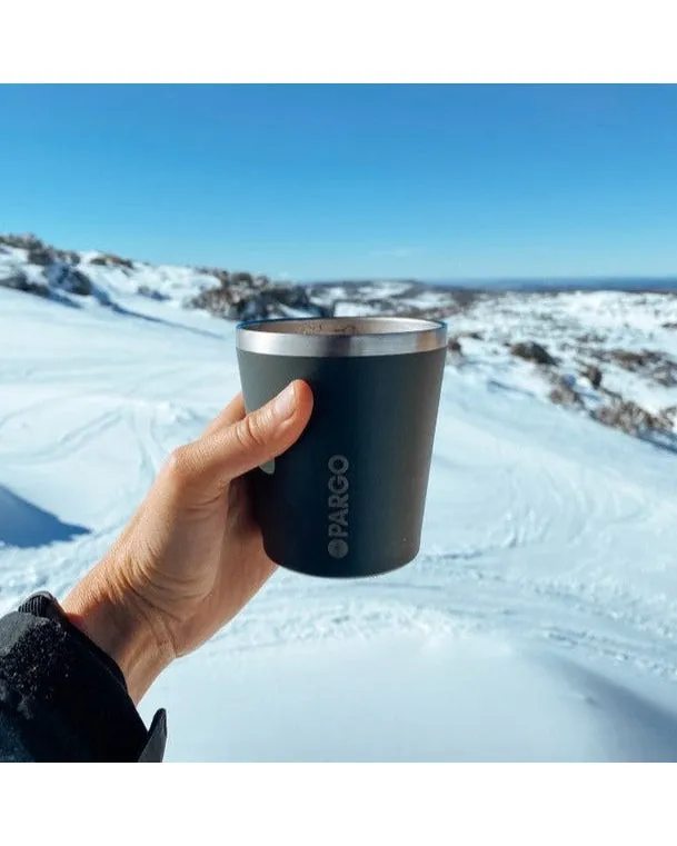 Project Pargo 8oz Insulated Coffee Cup - BBQ Charcoal