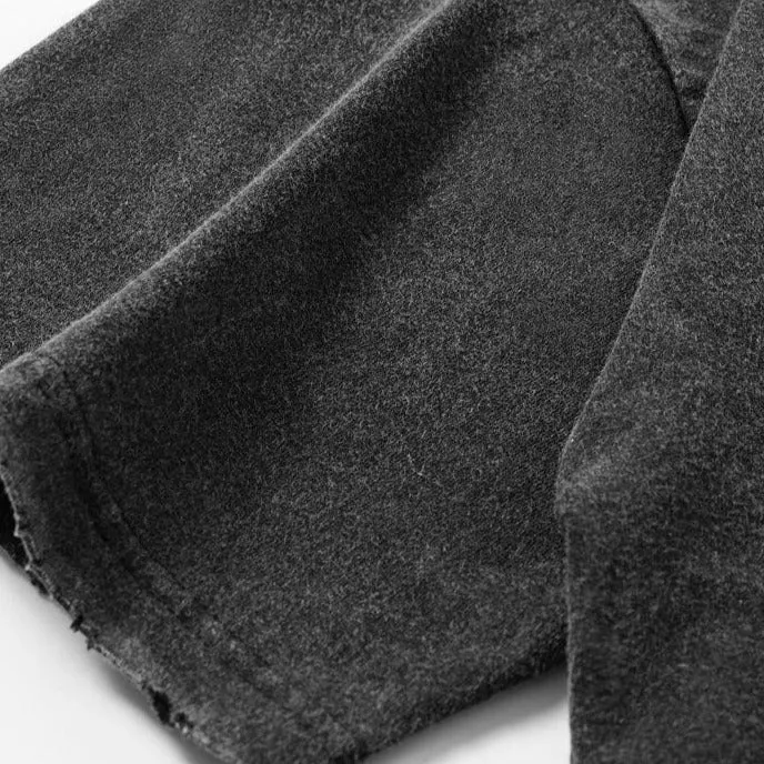 "DLVD" T-shirt Oversize Rétro Délavé Gris Foncé - URB1™