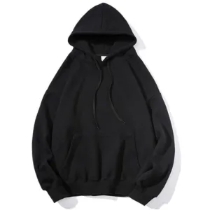 "ESSENTIAL" Sweatshirt Bleu Hoodie à Capuche - URB1™