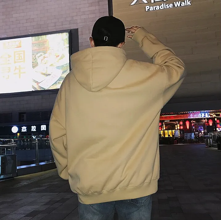 "ESSENTIAL" Sweatshirt Bleu Hoodie à Capuche - URB1™